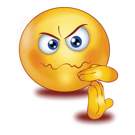 Angry Emoji Free Clipart HD PNG Image