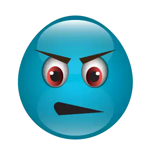 Blue Emoji Free HD Image PNG Image