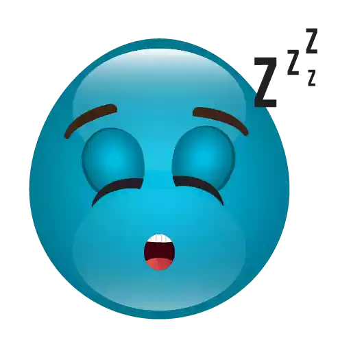 Blue Emoji Free Clipart HD PNG Image