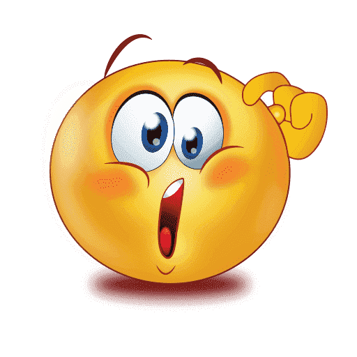 Confused Emoji Free Transparent Image HQ PNG Image