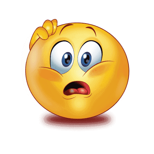 Confused Emoji Free PNG HQ PNG Image