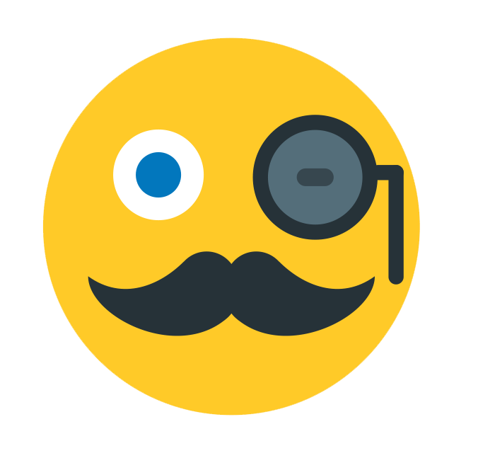 Whatsapp Emoji Hipster Cool Free Transparent Image HQ PNG Image