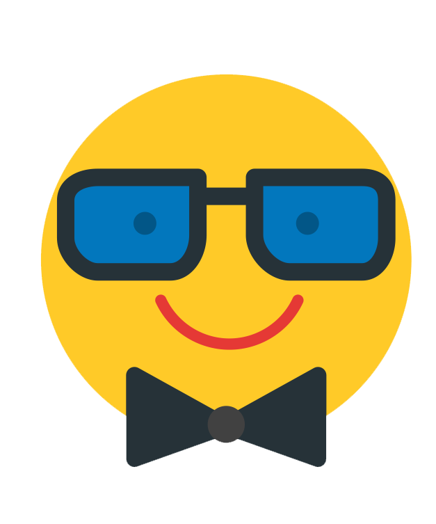 Whatsapp Emoji Hipster Cool Free Transparent Image HQ PNG Image