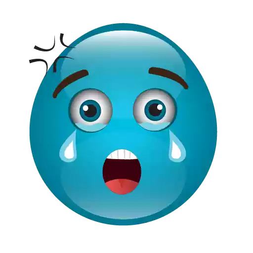 Blue Cute Emoji Download Free Image PNG Image