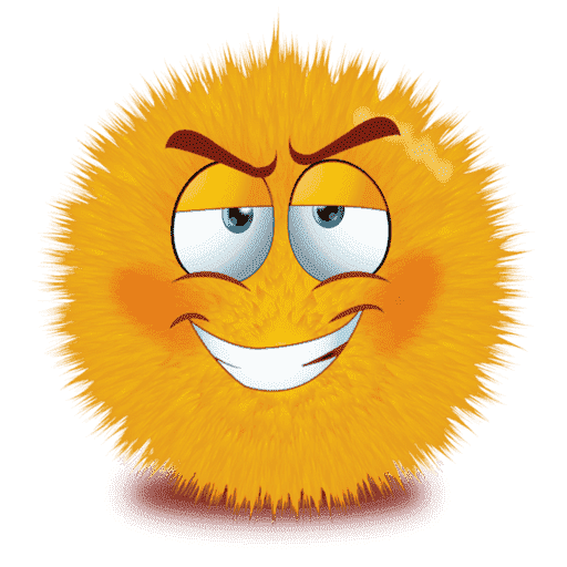 Cute Fur Emoji Free Transparent Image HD PNG Image