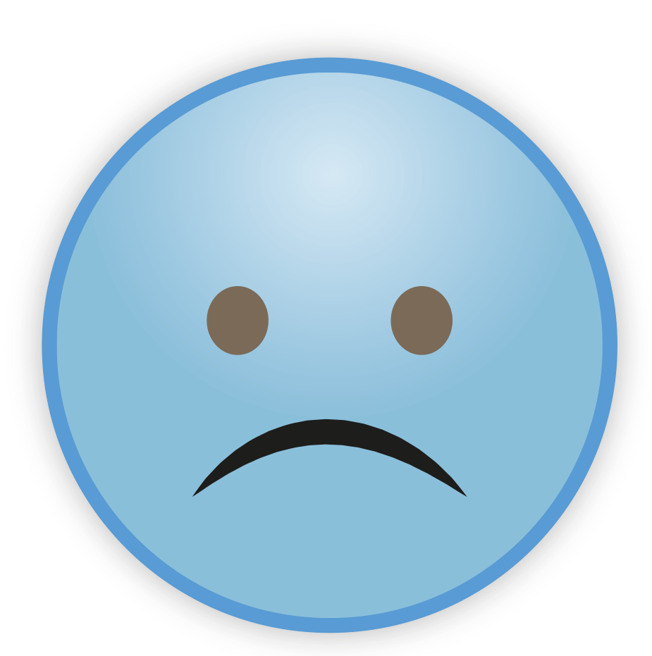 Blue Cute Sky Emoji Free PNG HQ PNG Image