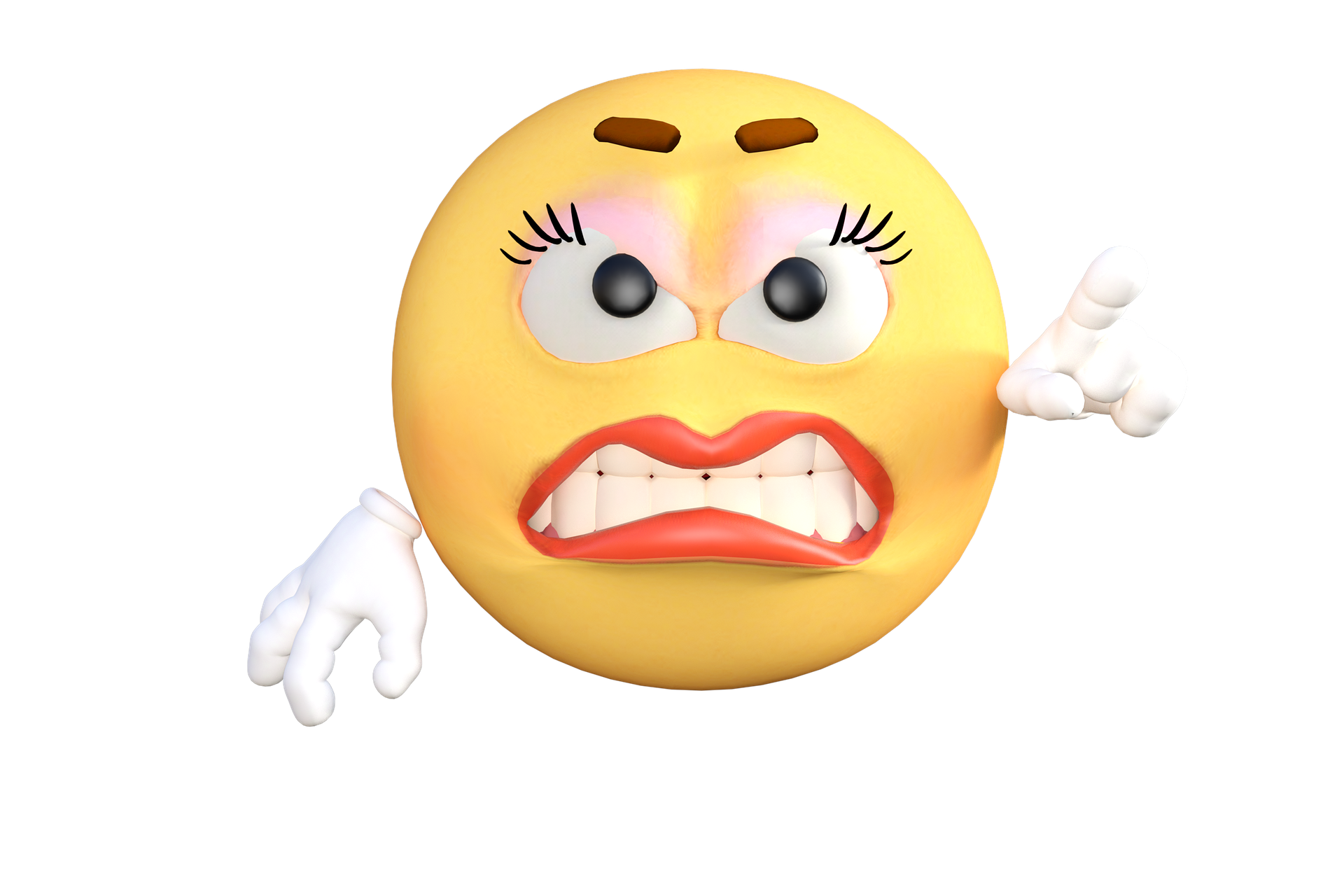 Pic Female Emoji Free HQ Image PNG Image