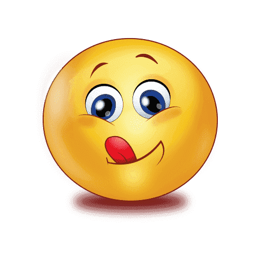 Gradient Picture Great Job Emoji PNG Image