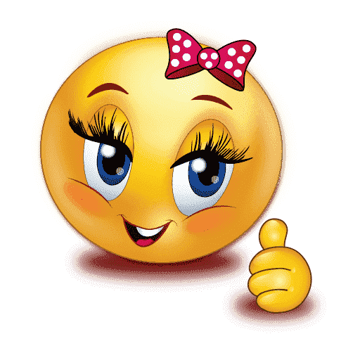 Gradient Great Job Emoji Free Photo PNG Image