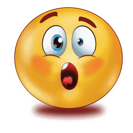 Gradient Scared Emoji Free PNG HQ PNG Image