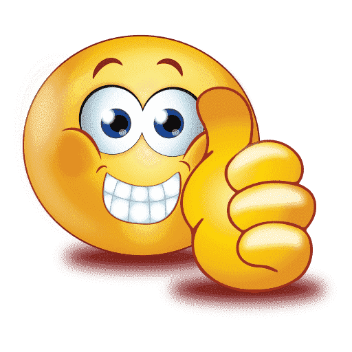 Great Job Emoji Free Clipart HQ PNG Image