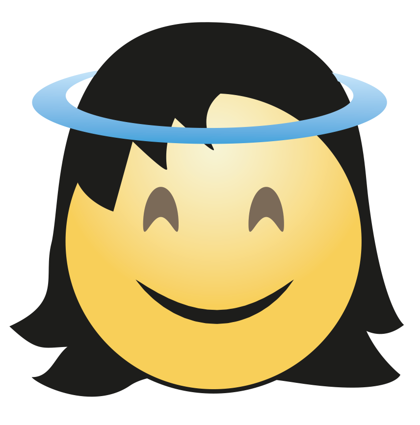 Hair Girl Emoji HQ Image Free PNG Image