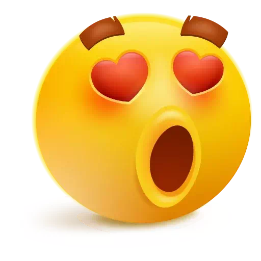 Heart Eyes Emoji Free HD Image PNG Image