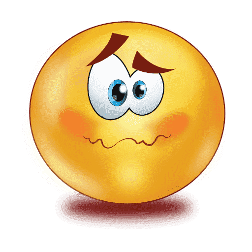 Scared Emoji Free Clipart HQ PNG Image