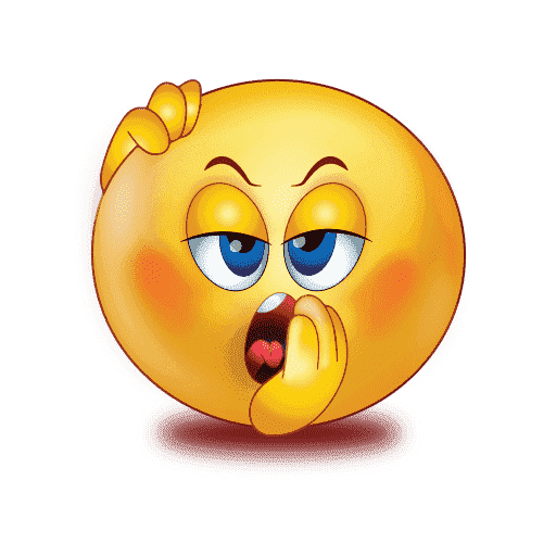 Sleepy Emoji Free Clipart HD PNG Image