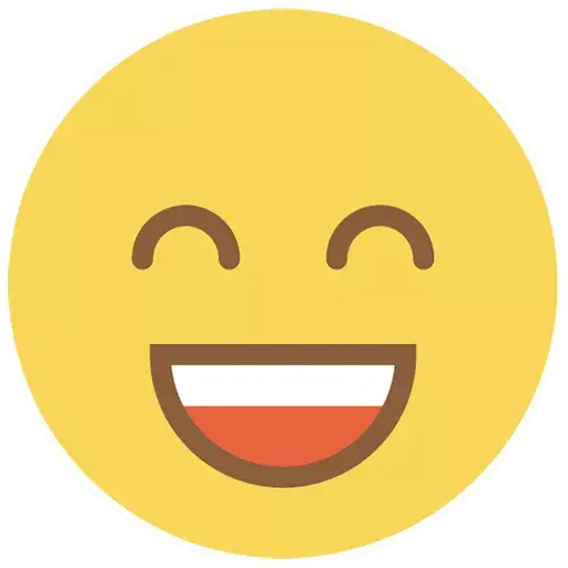 Flat Circle Vector Emoji Free HD Image PNG Image