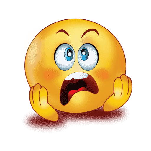 Whatsapp Shocked Emoji Free HQ Image PNG Image