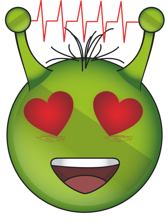 Alien Emoji Face Download HQ PNG Image