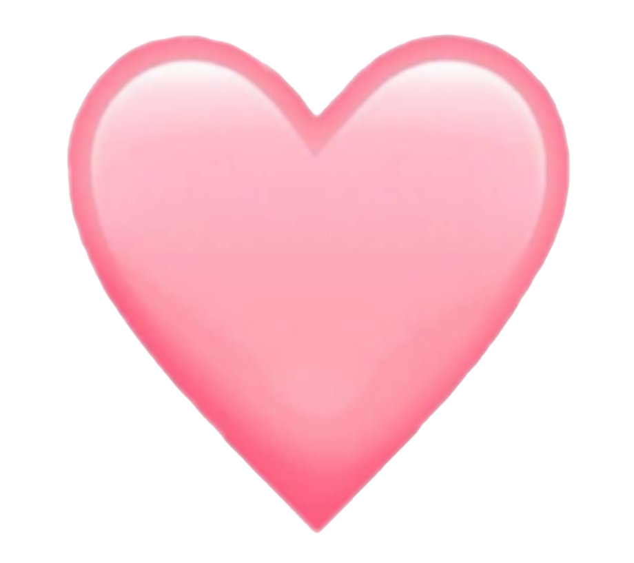 Pink Heart Love Emoji Free HQ Image PNG Image