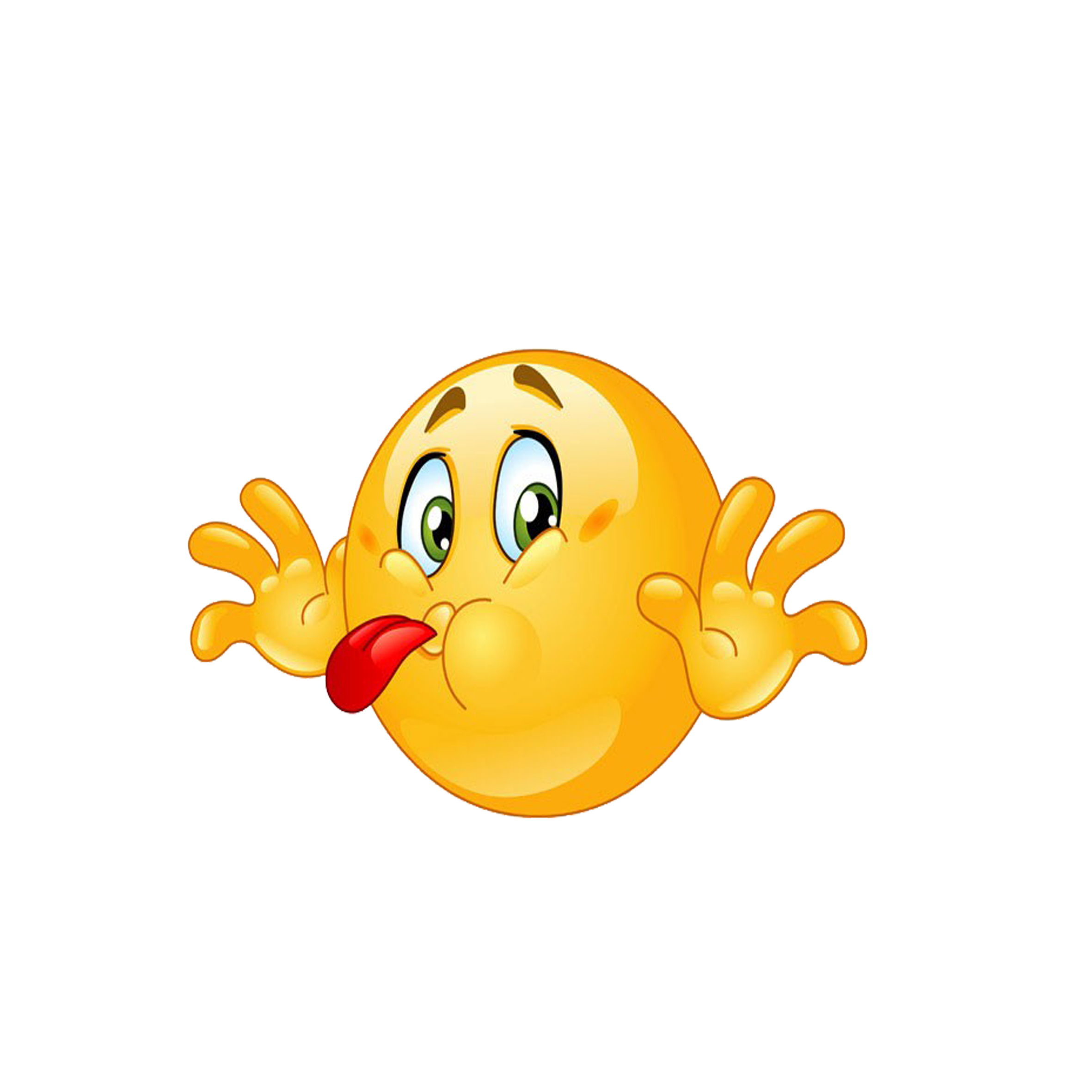 Emoticon Cute Joke Smiley Face Whatsapp Tongue PNG Image