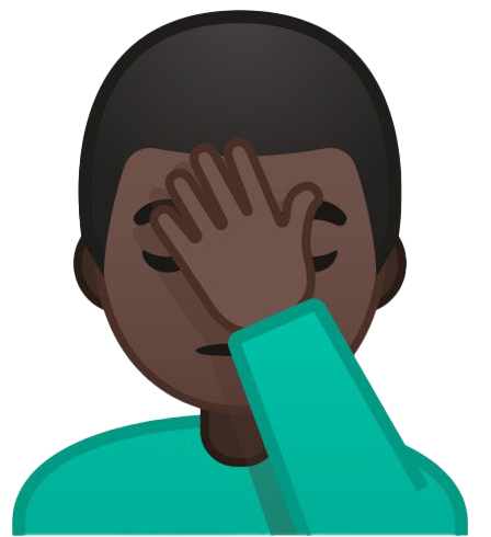 Facepalm Emoji Free Download PNG HD PNG Image