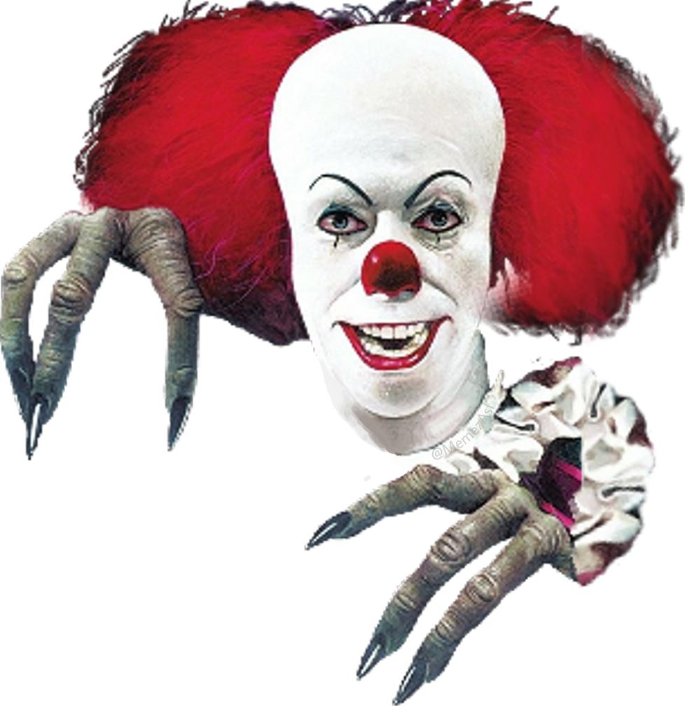 Face Pennywise PNG Image High Quality PNG Image