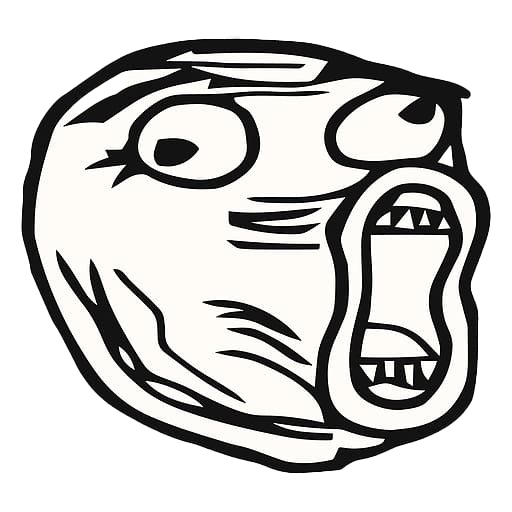 Comics Troll Face Rage Free Download Image PNG Image