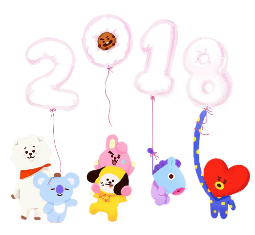 Bts K-Pop Others Bt21 Line Friends PNG Image