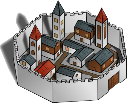 Fantasy City File PNG Image