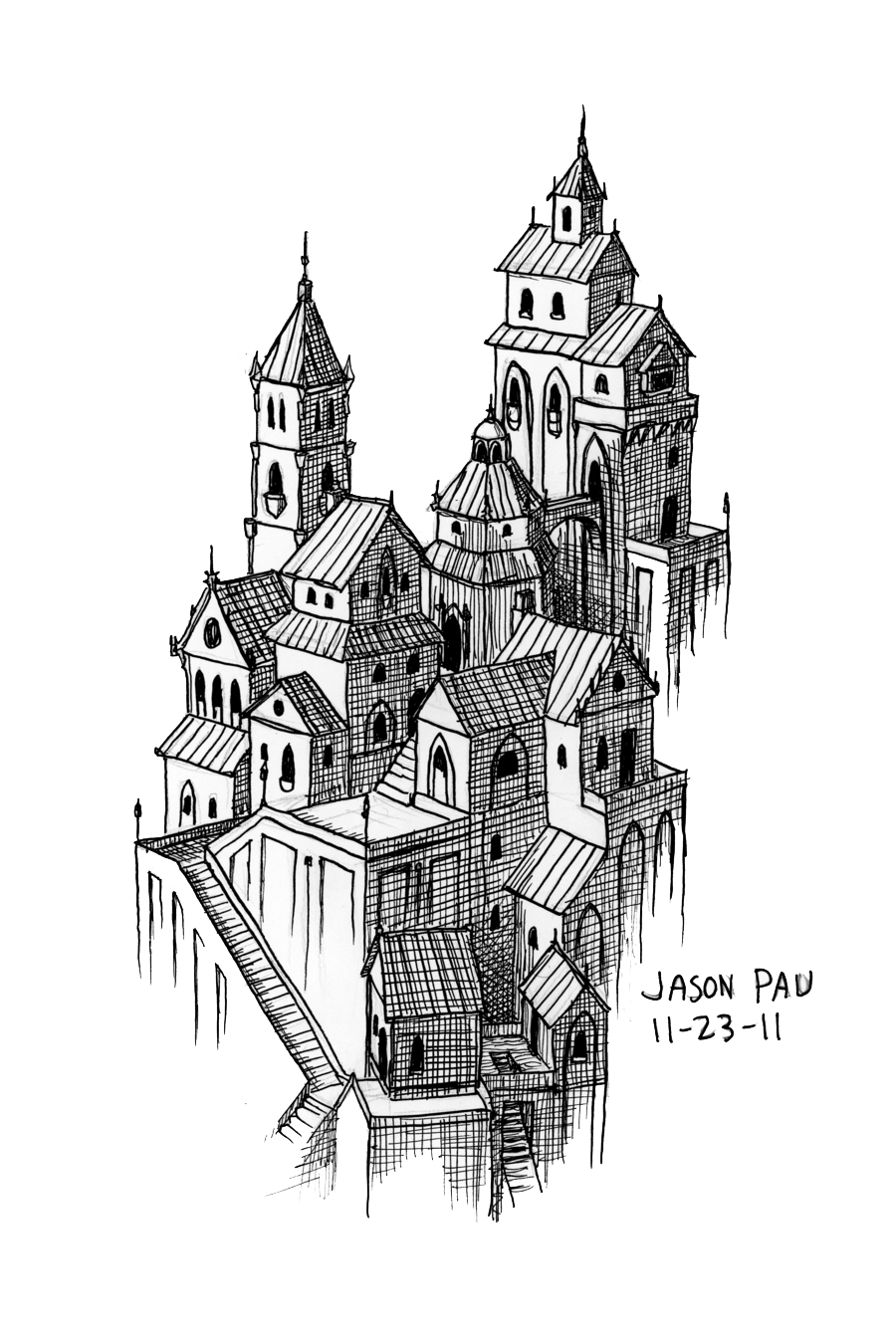 Fantasy City Image PNG Image