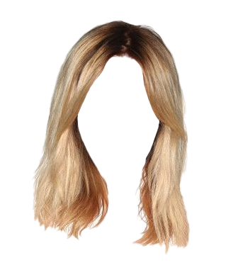 Hair Blonde HD Image Free PNG Image