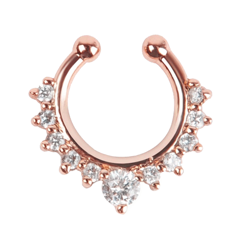 Ring Septum Piercing Free Download PNG HQ PNG Image