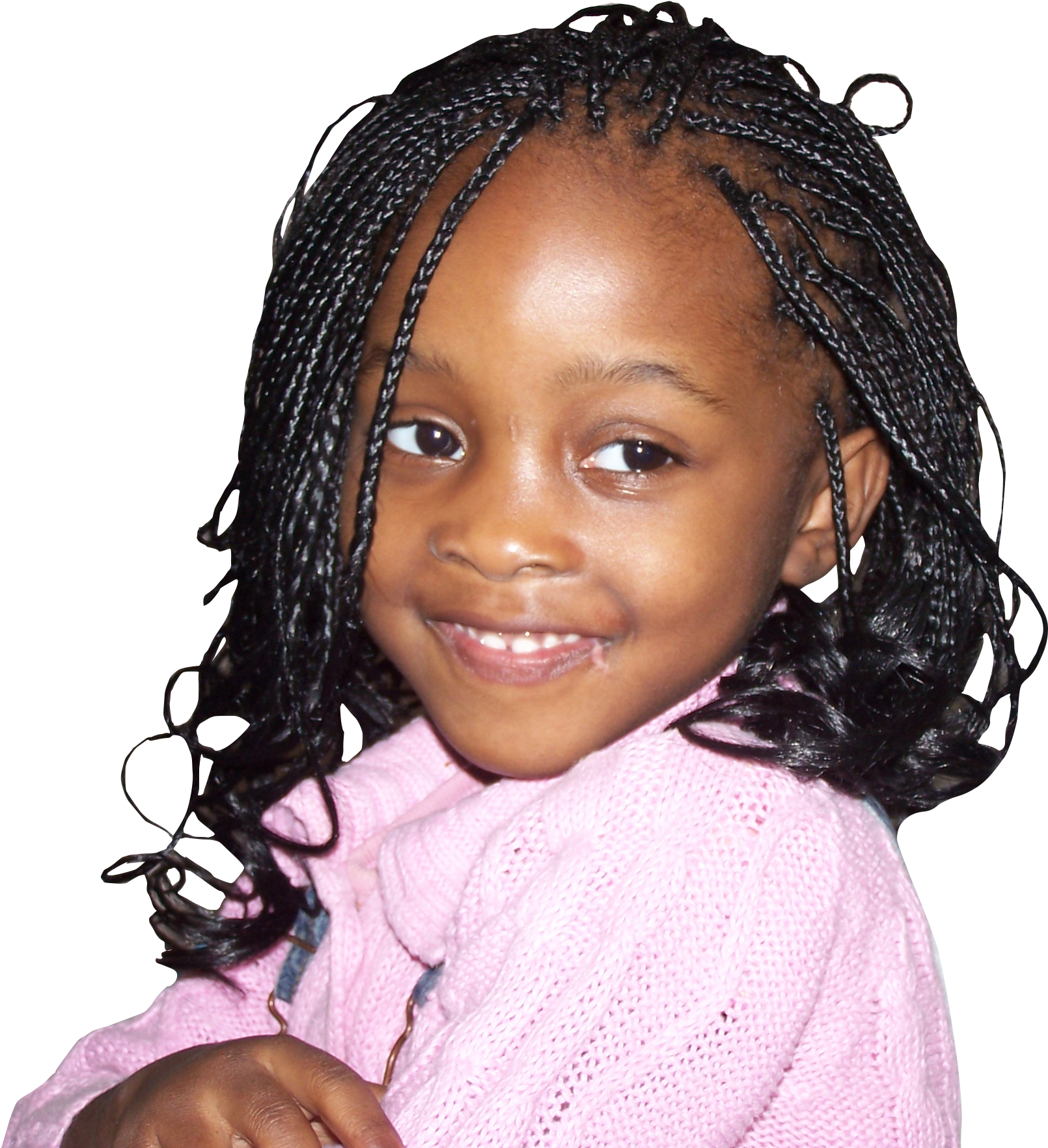 Hairstyle Braids Free Clipart HD PNG Image