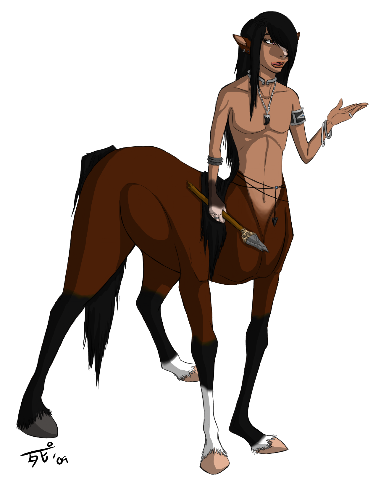 Female Centaur Picture PNG Image