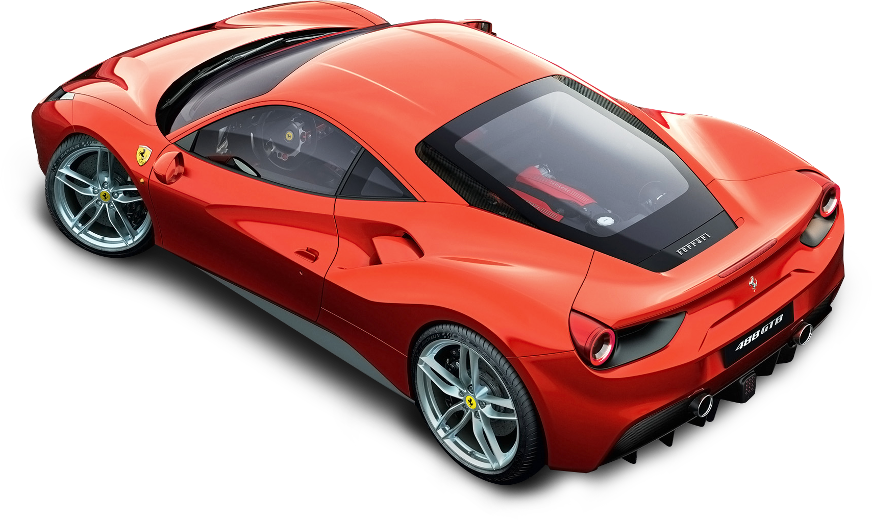 Ferrari Red Free Transparent Image HQ PNG Image