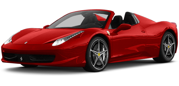 Ferrari Red Superfast Free HD Image PNG Image