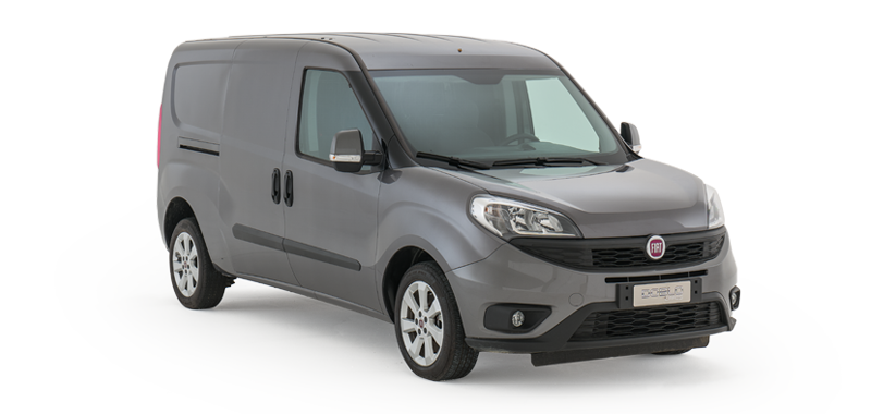 Fiat Van Grey Doblo HD Image Free PNG Image