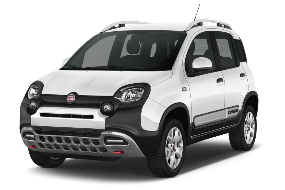 Fiat Car White Panda Fiorino PNG Image