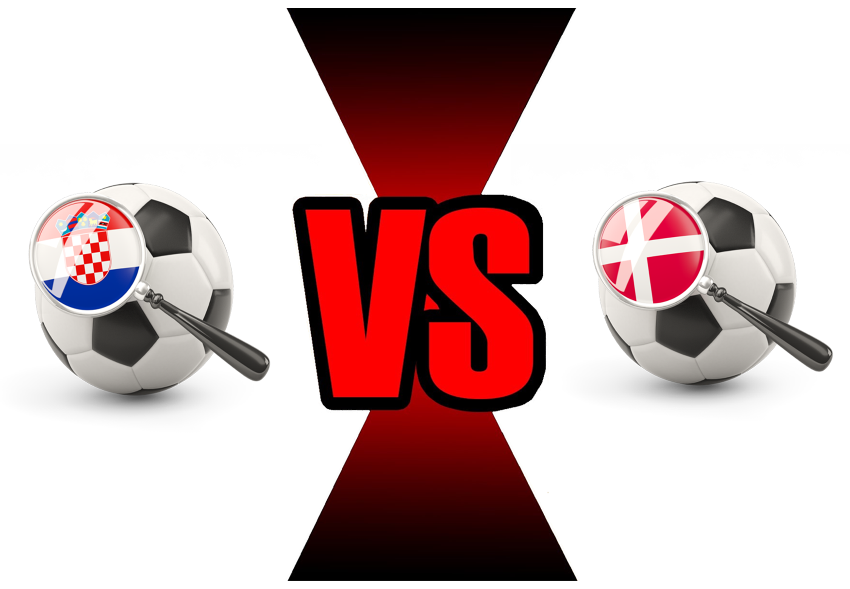 Fifa World Cup 2018 Croatia Vs Denmark PNG Image