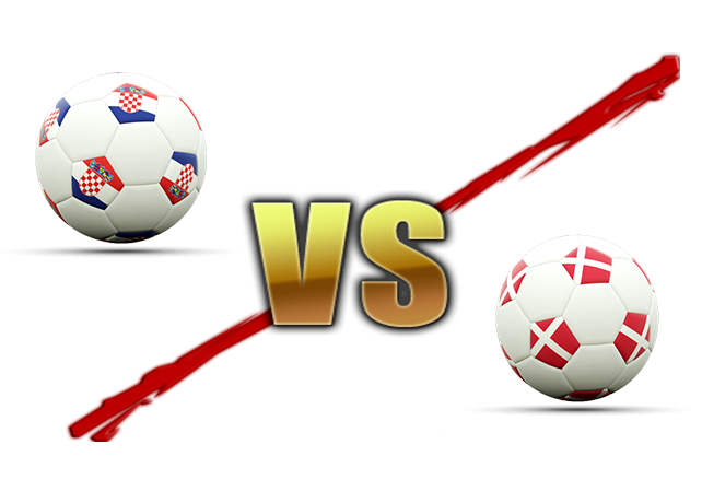 Fifa World Cup 2018 Croatia Vs Denmark PNG Image