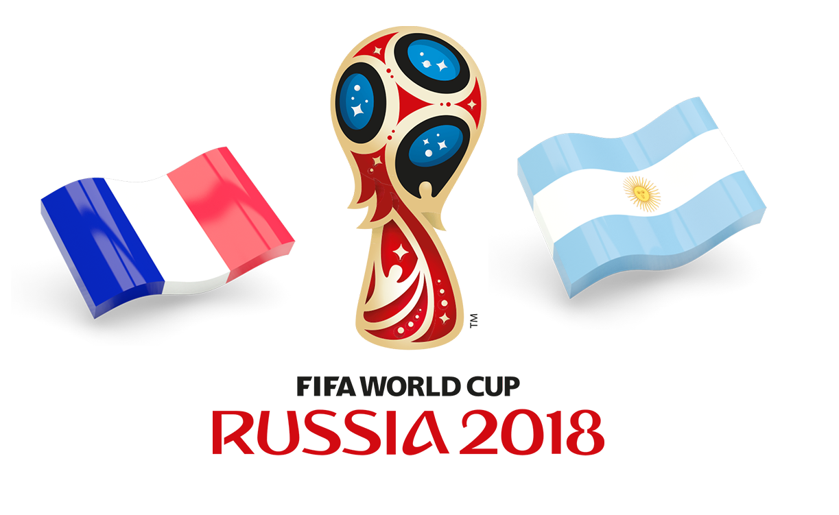 Fifa World Cup 2018 France Vs Argentina PNG Image