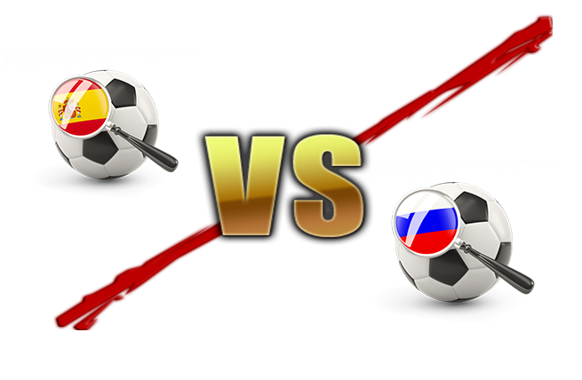 Fifa World Cup 2018 Spain Vs Russia PNG Image