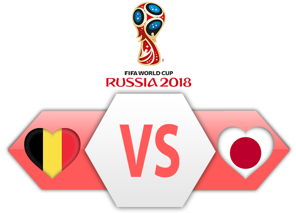 Fifa World Cup 2018 Belgium Vs Japan PNG Image