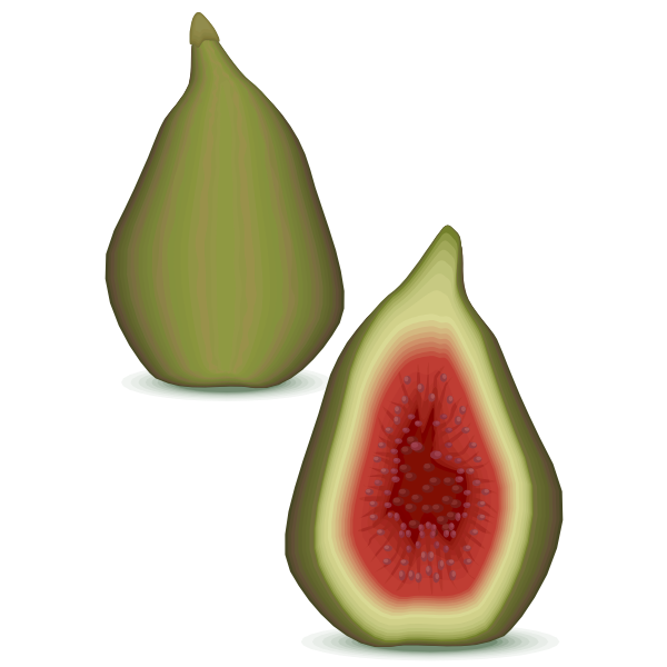 Cut Fig Half PNG File HD PNG Image