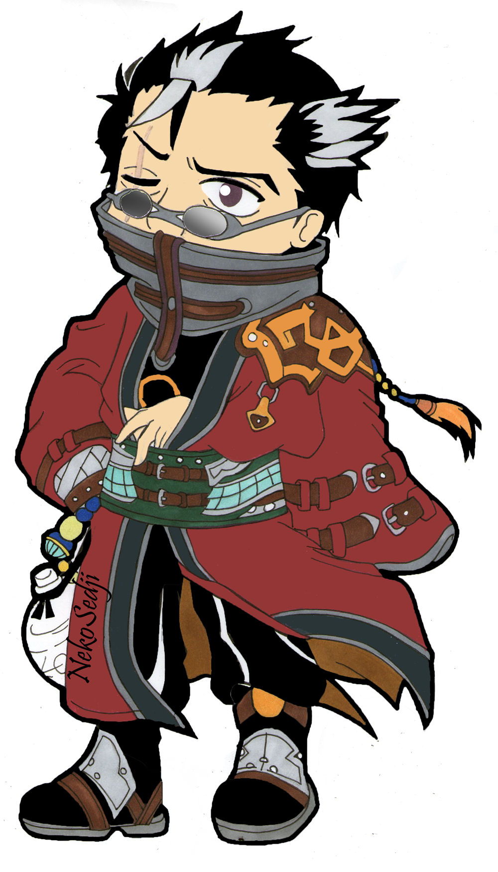 Auron HQ Image Free PNG Image