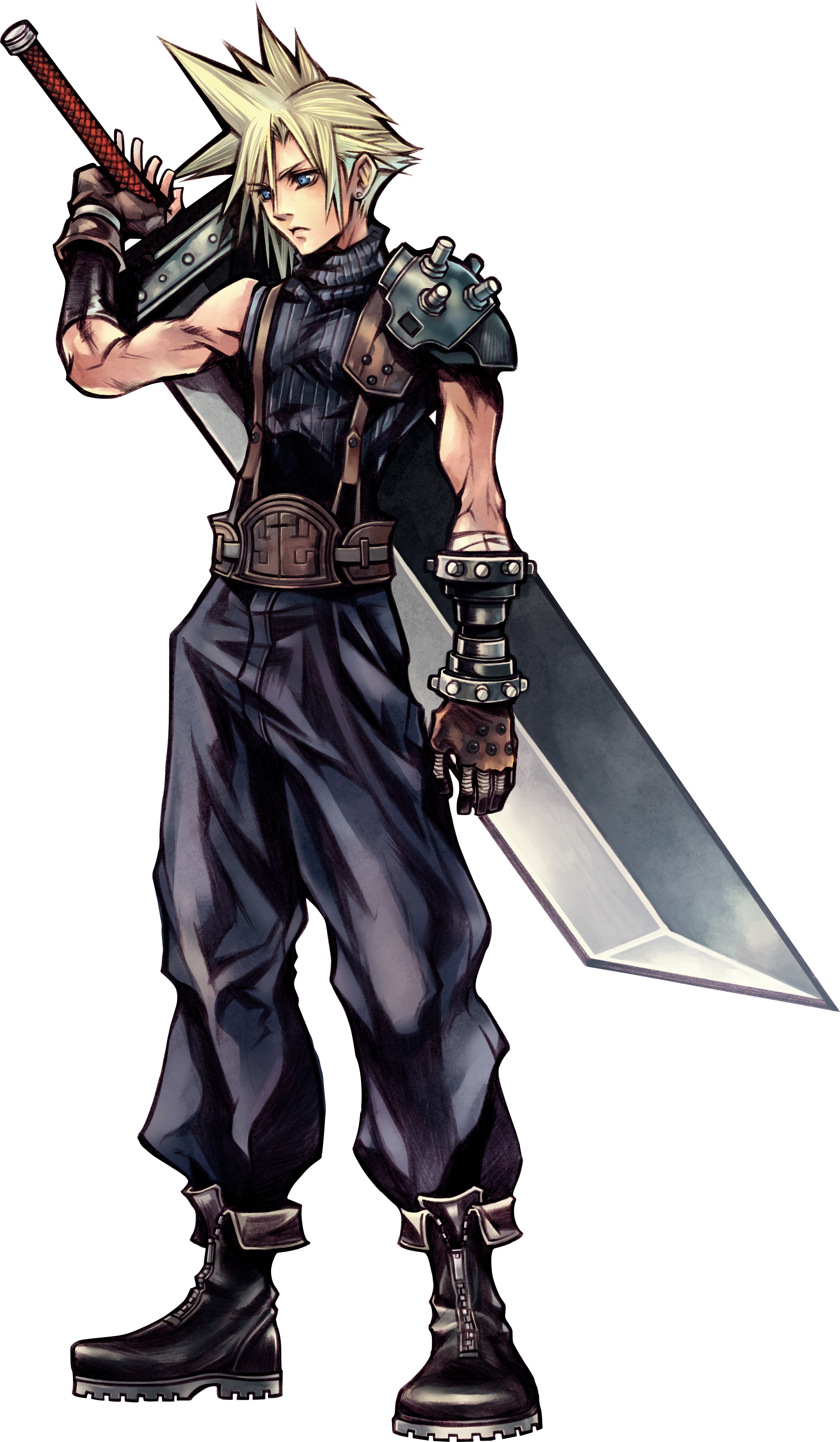 Fantasy Final Cloud Strife Free HD Image PNG Image