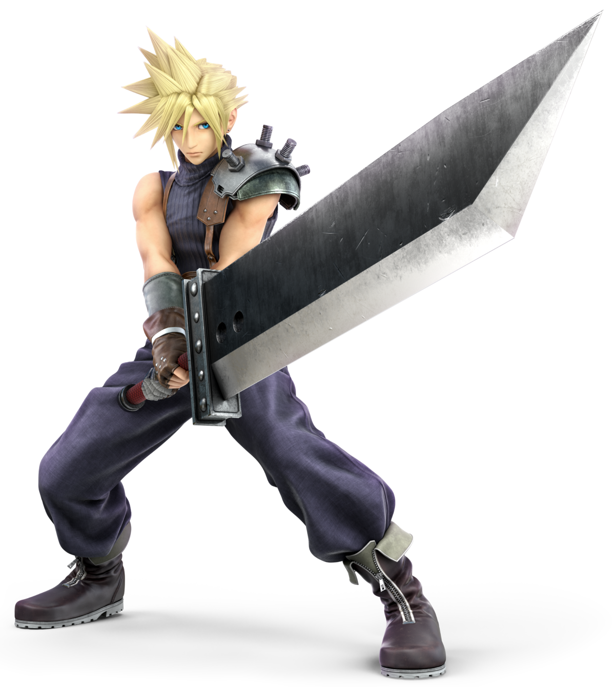 Fantasy Final Cloud Strife HQ Image Free PNG Image