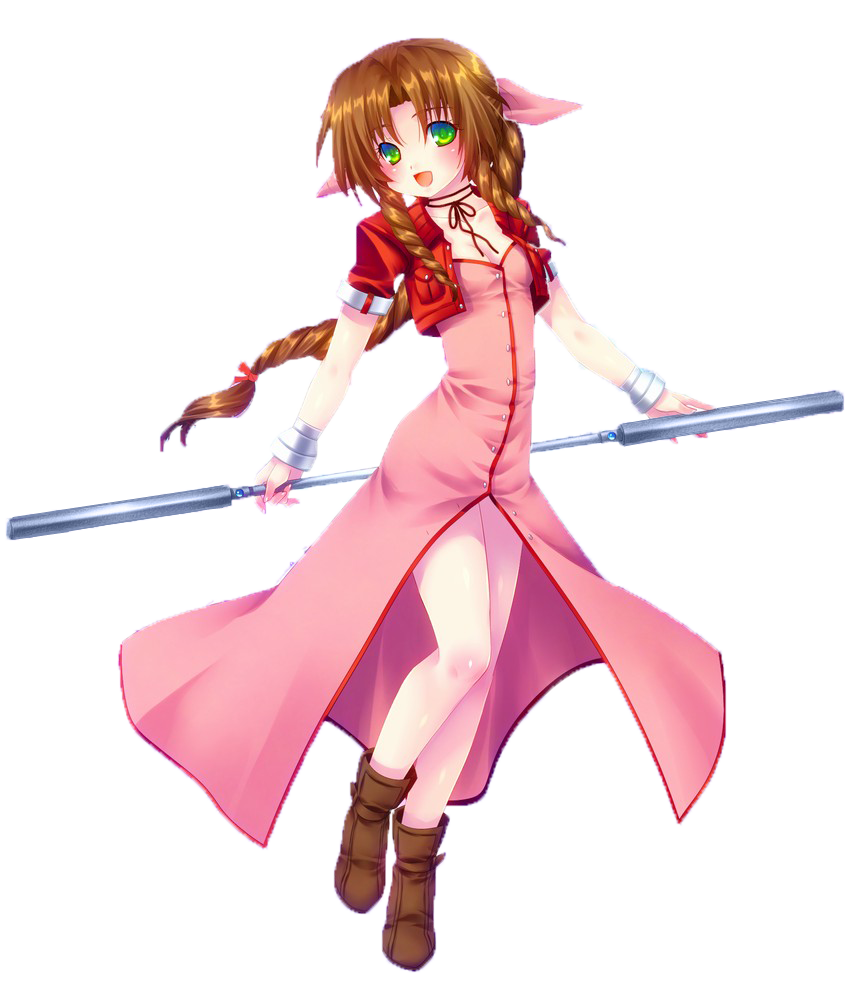 Gainsborough Aerith Free PNG HQ PNG Image