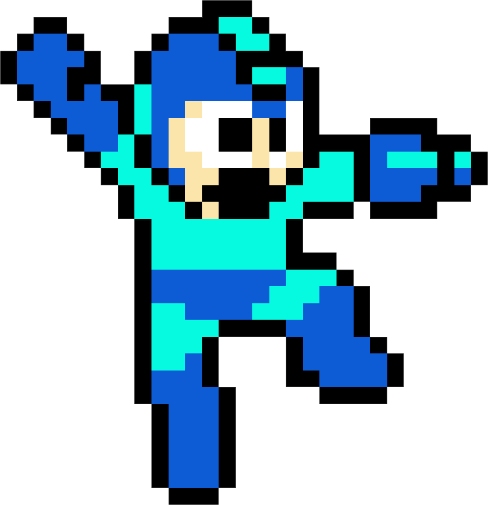 Area Angle Mega Man Free Clipart HD PNG Image