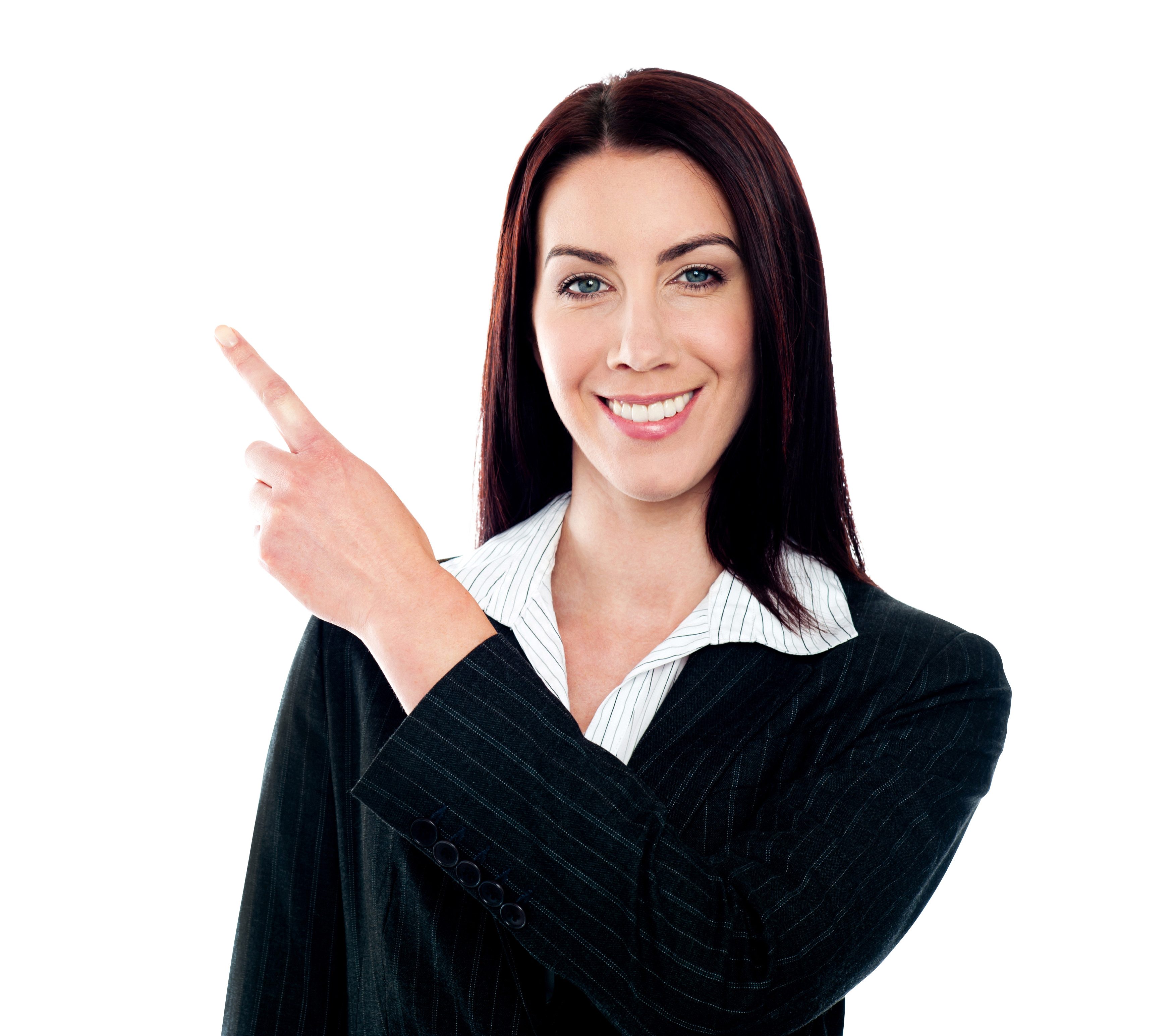 Close Smiling Finger Female Up PNG Image